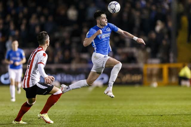George Hirst's Pompey form has been rejuvenated. (Photo by Daniel Chesterton/phcimages.com)