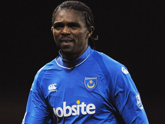 Position: Striker, Years at Pompey: 2006-2012, Appearances: 167. Picture: Laurence Griffiths/Getty Images