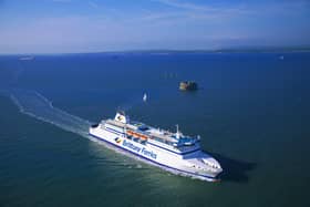 MV Cap Finistère operated by Brittany Ferries, which has been left 'disappointed' by the government's first review of international travel restrictions.