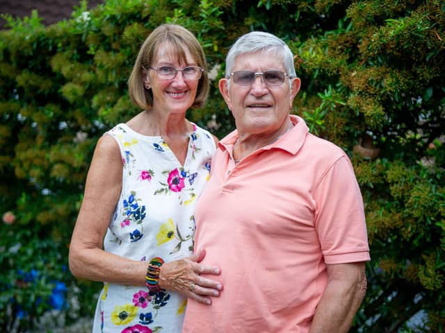 Pictured: Keith and Tina Tyler at their home in Gosport on Thursday 23rd June 2022

Picture: Habibur Rahman