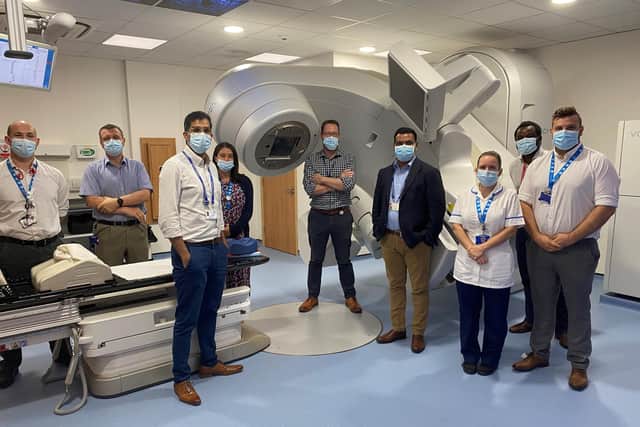 The SABR team at QA Hospital
Picture: PHU