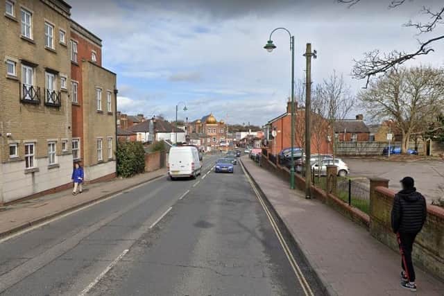The collision happened on Onslow RoadPicture: Google Street View.