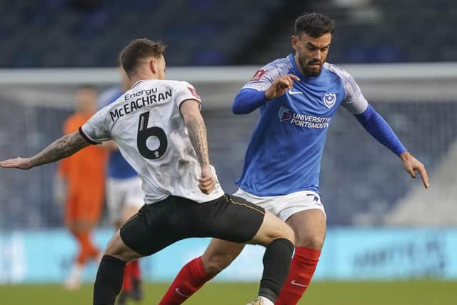 Marlon Pack came through Pompey's Academy before released in the summer of 2012 - now he's back. Picture: Jason Brown/ProSportsImages