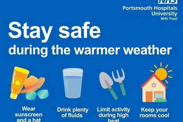 Tips to stay safe during the warmer weather