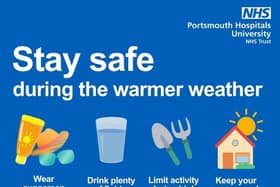 Tips to stay safe during the warmer weather