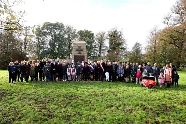 Despite the pouring rain, the crowd gathered in their numbers to commemorate those who gave their lives for freedom. Picture: Sam Stephenson.