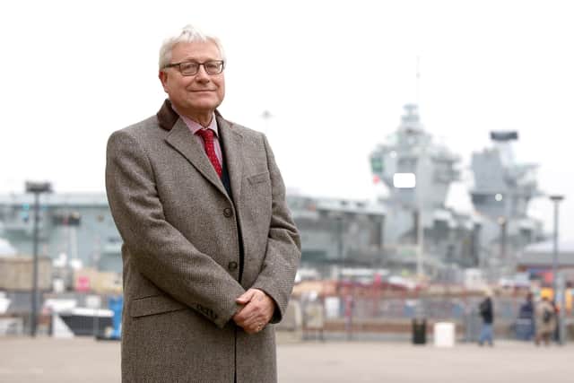 Dominic Tweddle, director general of the NMRN, has warned a Royal Marines Museum may never open in Portsmouth if lottery funding fails.
Picture : Habibur Rahman