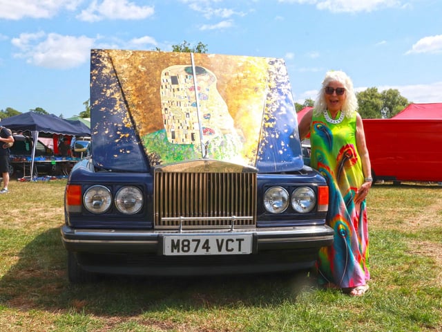 Maxime Xavier with 1995 Rolls-Royce Silver Spirit 'Spirits of Genius'