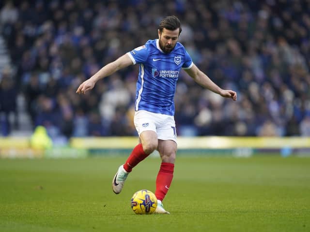 Former Pompey right-back Joe Rafferty is reportedly interesting Rotherham. Picture: Jason Brown