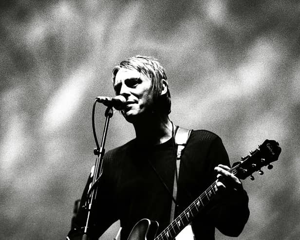 Paul Weller performing at Rock Island which is now known as Isle of Wight Festival in 2003.

Picture: Paul Windsor