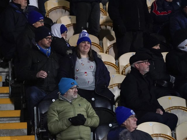 The win saw Pompey move onto the same points as new leaders Bolton, with only goal difference separating them