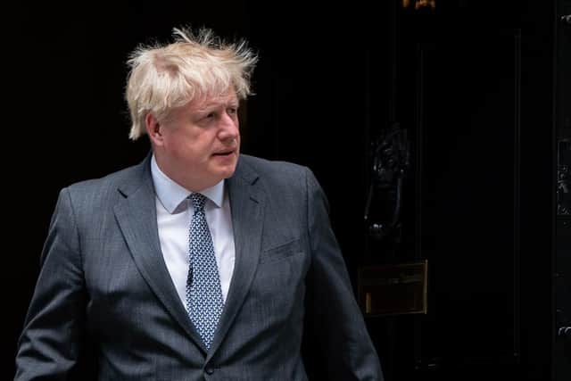 Boris Johnson pictured at 10 Downing Street, London, last month. Photo: Aaron Chown/PA Wire