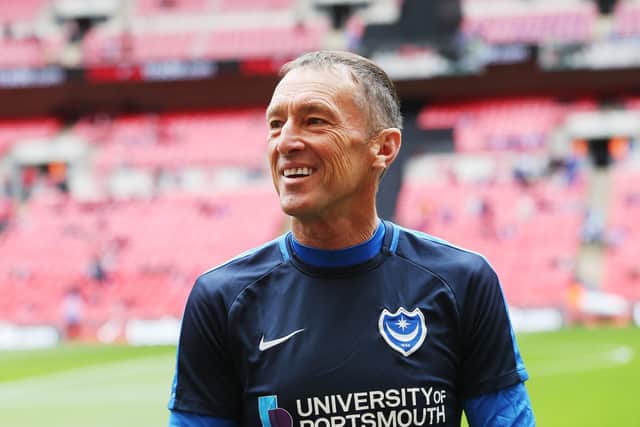 Former Pompey goalkeeping coach John Keeley.