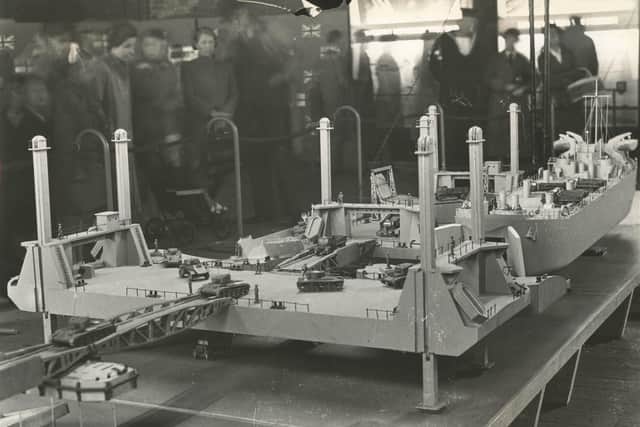 Mulberry Harbour model, Operation Overlord
(c) The News, War Series 3334