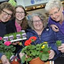 Flashback - gardeners at the launch of Fareham in Bloom competition in 2019