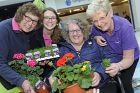 Flashback - gardeners at the launch of Fareham in Bloom competition in 2019