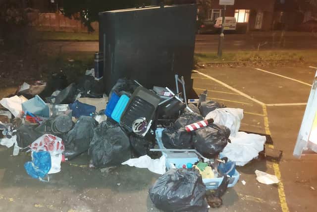 Fly Tipping. Picture: Havant Borough Council