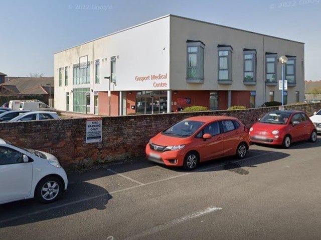 At Gosport Medical Centre in Bury Road, 64 per cent of people responding to the survey rated their overall experience as good. Picture: Google Maps