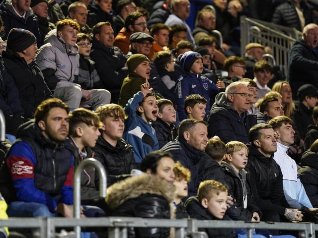 The Pompey fans' support will be crucial between now and the end of the season