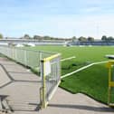 The 3G pitch at Westleigh Park is laid last September. Now AFC Portchester want to follow in Hawks' footsteps and lay an artificial surface at The Crest Finance Stadium. Picture: Sarah Standing