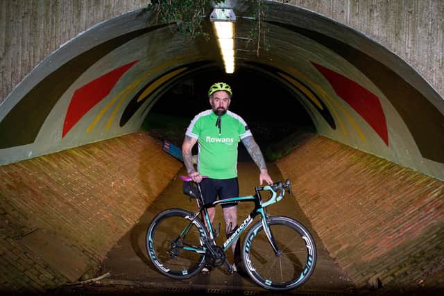 Pictured: Eugene Scardifield near his home in Waterlooville

Picture: Habibur Rahman