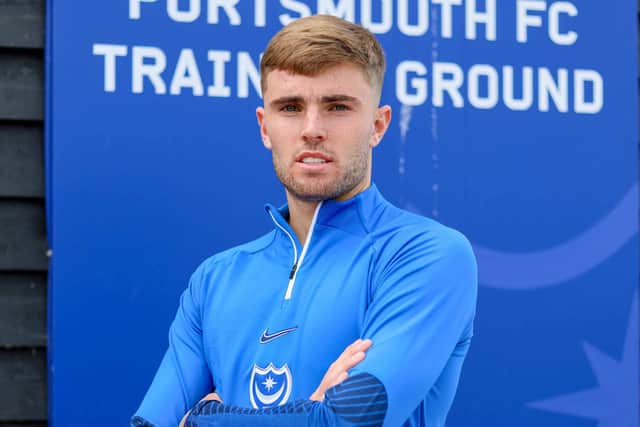 Zak Swanson has signed a two-year deal at Pompey.    Picture: Portsmouth FC