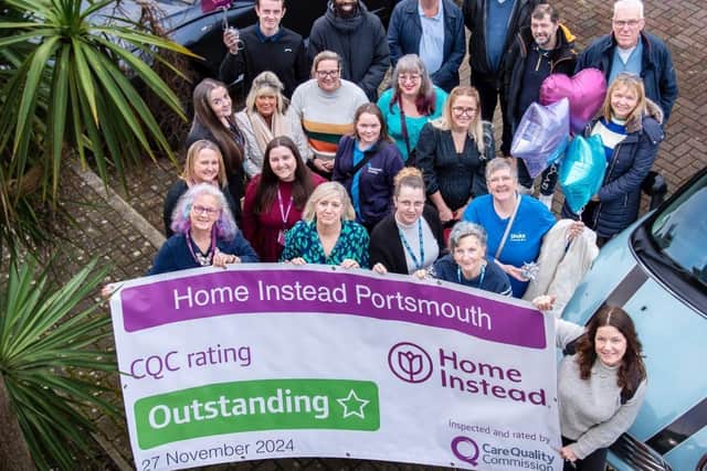 Members of the Home Instead Portsmouth family