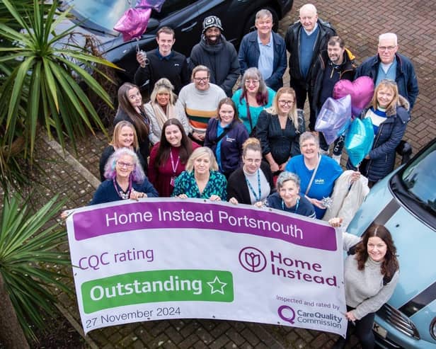 Members of the Home Instead Portsmouth family