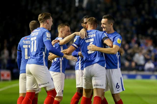 Pompey players produced more attacking verve against Plymouth
