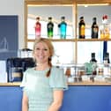 The Deck at Emsworth Yacht Harbour reopened under new management at the end of January 2025.  Pictured is: Manager of The Deck Kate Hewitt.  Picture: Sarah Standing (310125-1832)