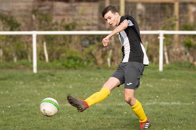 Sam Neal netted in Hayling's comeback win at Clanfield. Picture: Keith Woodland (140320-203)