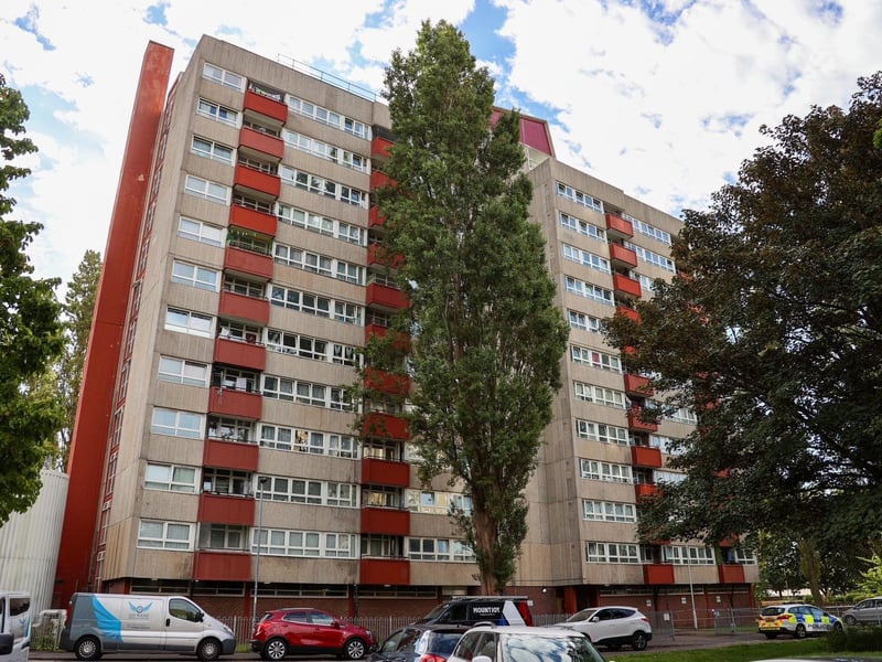 Girl, 8, dies after balcony fall at Pickwick House, Wingfield Street, Buckland, on August 24, 2023.