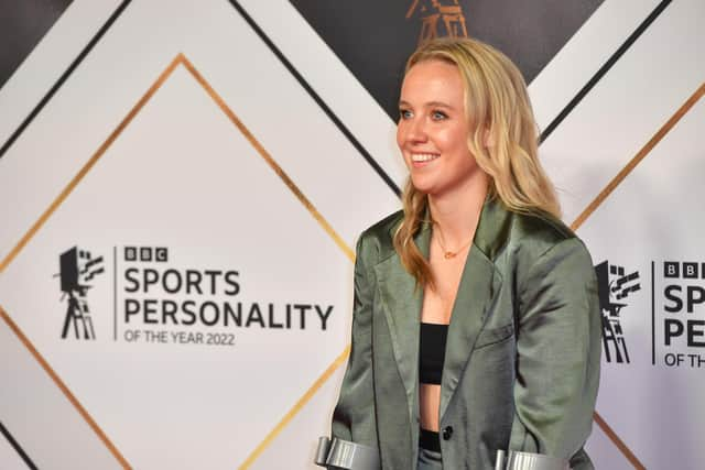 MANCHESTER, ENGLAND - DECEMBER 21: Beth Mead attends BBC Sports Personality Of The Year at Dock10 Studios on December 21, 2022 in Manchester, England. (Photo by Anthony Devlin/Getty Images)