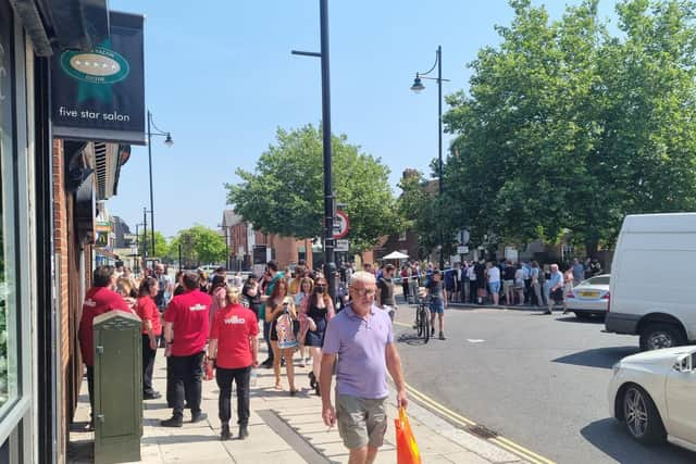 Royal Navy bomb disposal are in Fareham town centre on July 22 after a suspicious package was found. Picture: Stuart Vaizey