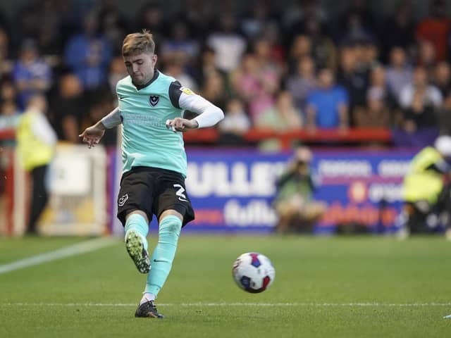 Zak Swanson was overlooked for the left-footed Connor Ogilvie at right-back at Burton in the absence of the injured Joe Rafferty. Picture: Jason Brown/ProSportsImages