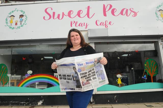 Claire White, of Sweet Peas Play Cafe in Fareham