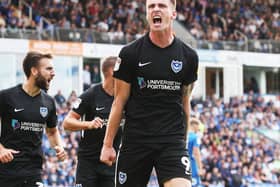 Oli Hawkins has left Pompey after 96 appearances and 18 goals. Picture: Joe Pepler