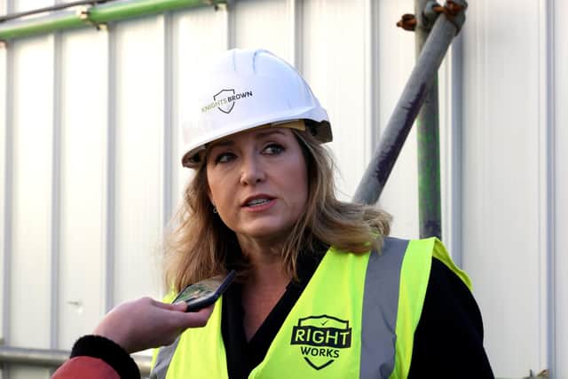 MP Penny Mordaunt claims the government is 'steady' despite recent events. Picture: Sam Stephenson.