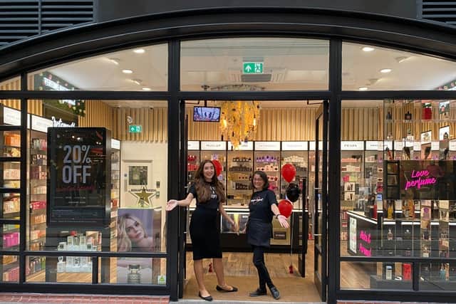 The Perfume Shop in Gunwharf Quays has had an upgrade