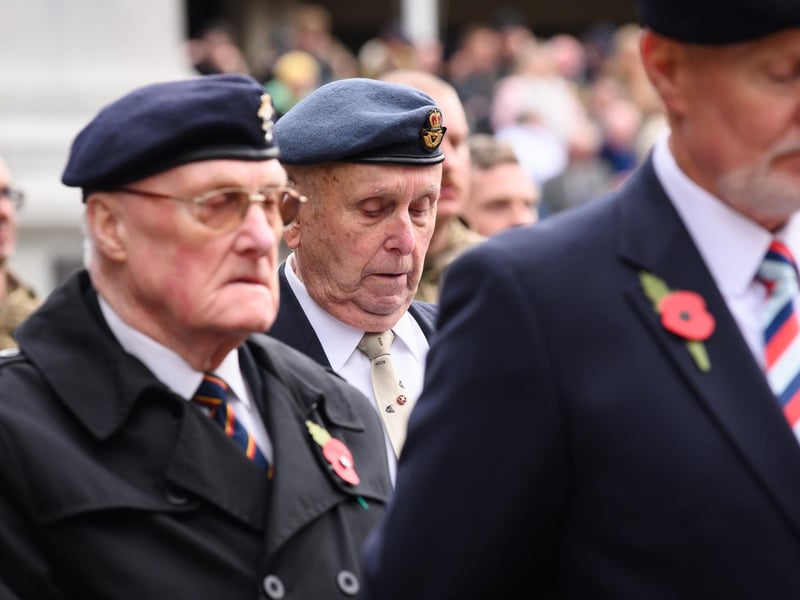 Pictured is: Veteran
Picture: Keith Woodland (121121-122)