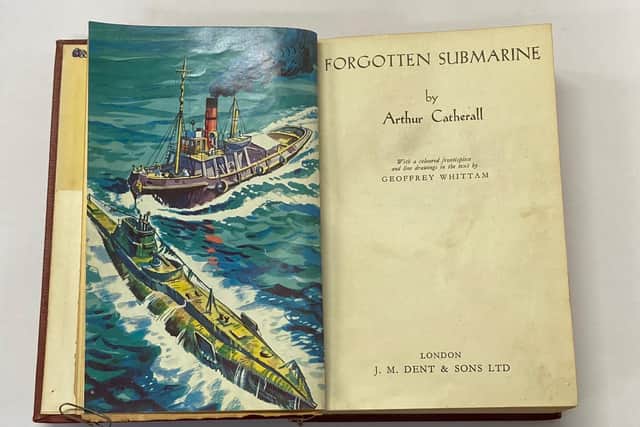 An avid reader has rediscovered a library book - Forgotten Submarine by Arthur Catherall - that is more than 60 years overdue. Picture: Portsmouth City Council.
