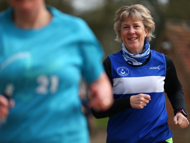 Competitors in the 500th Havant parkrun at Staunton Country Park on Saturday morning. Picture: Chris Moorhouse (jpns 220423-011)
