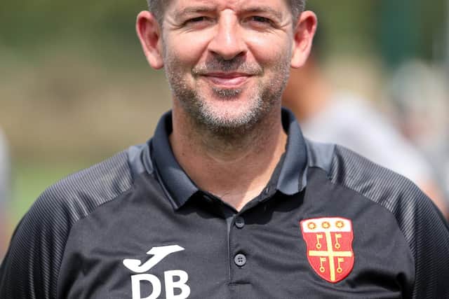 Hayling United boss Dan Bishop. Picture: Chris Moorhouse
