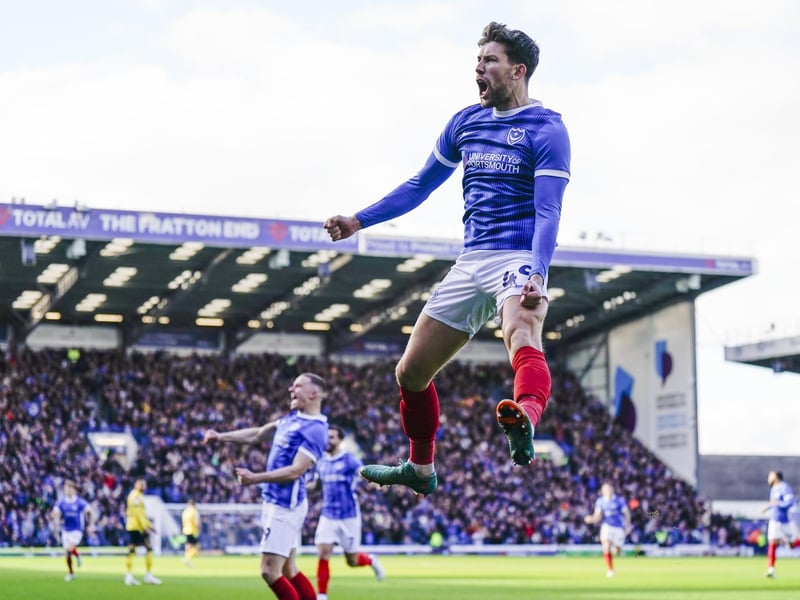 Callum Lang handed Pompey a second-minute lead with his fourth goal for the Blues since his January move from Wigan.