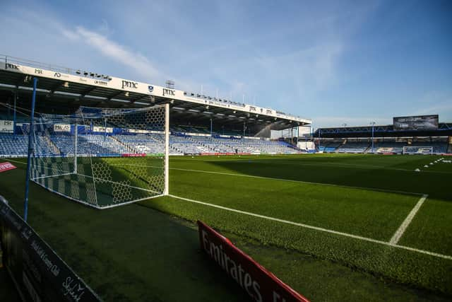 Fratton Park. Kieran Cleeves/PA Wire.