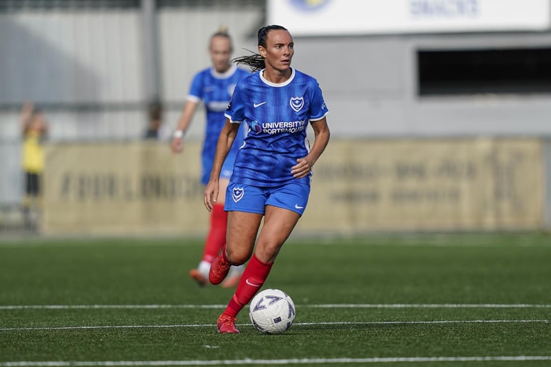 (Replaced by Dani Lane on 90 minutes) The former Southampton player used her experience to anchor Pompey's midfield and make them tick. Impressive work-rate and commitment.