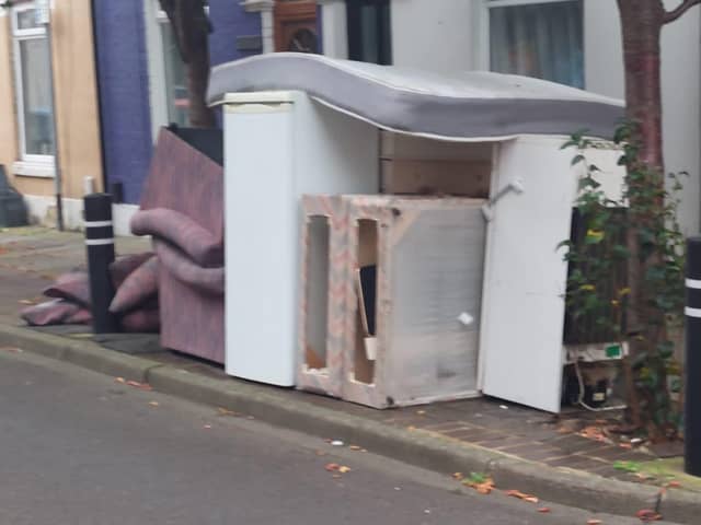Fratton fly-tipping