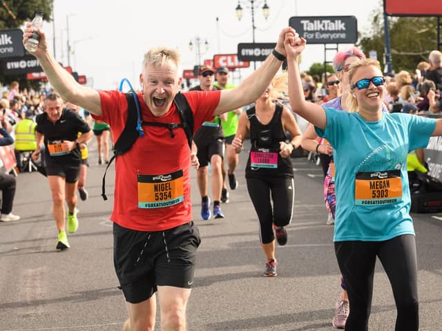 Runners taking part in last year's race.
Picture: Keith Woodland