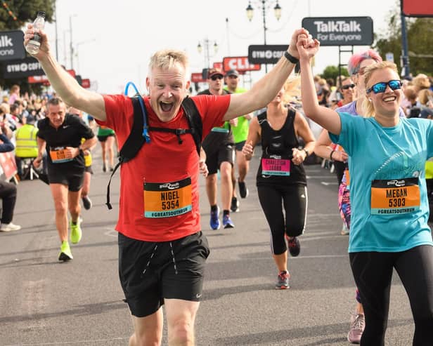Runners taking part in last year's race.
Picture: Keith Woodland