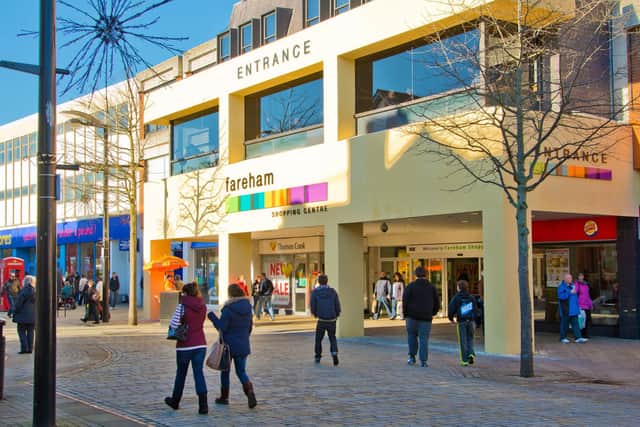 Fareham Shopping Centre.